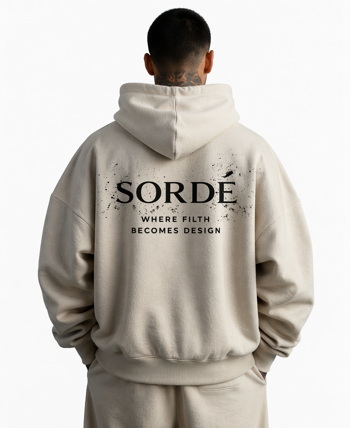 SORDE OVER SIZED ASHEN MOCHA