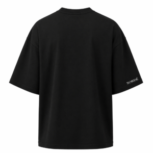 SO426 Organic Heavy Oversized T-Shirt, Black - Image 5